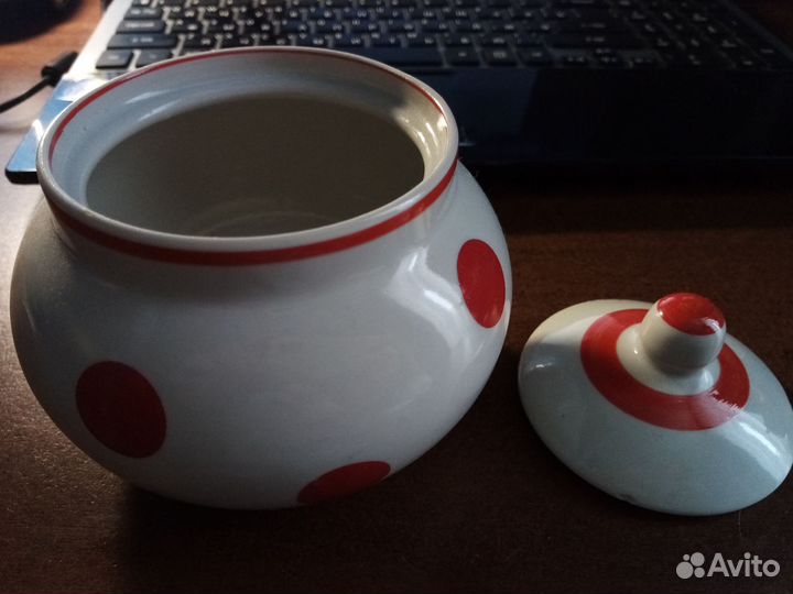 Сахарница фарфор СССР, Дулево