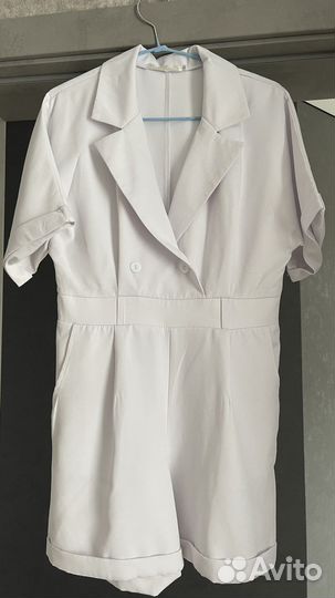 Комбинезон женский белый