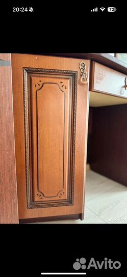 Гримерный стол тумба с зеркалом