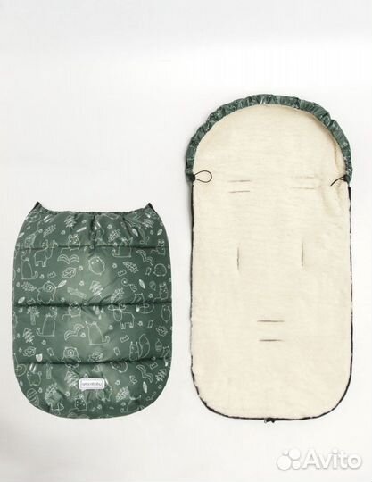 Зимний конверт в коляску до 3 лет