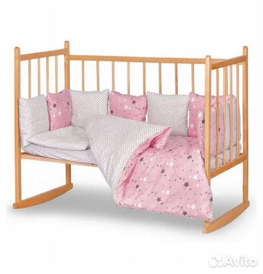 Набор в кроватку (Одеяло, бортики)