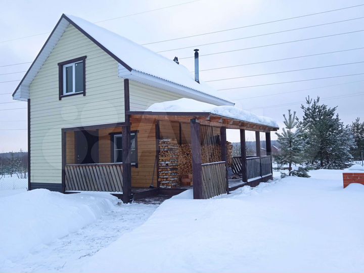 Дом 58,4 м² на участке 10 сот.