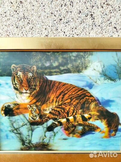 Картина линзовидная декоративная 3D