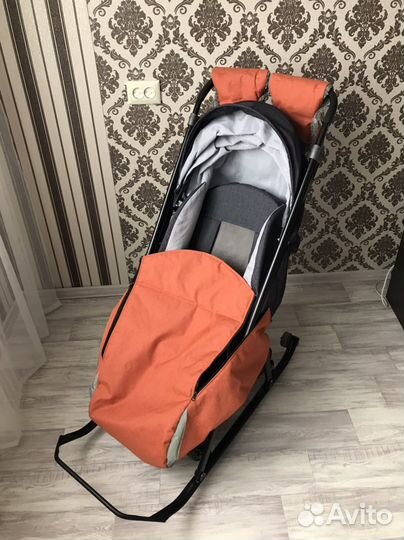 Коляска санки