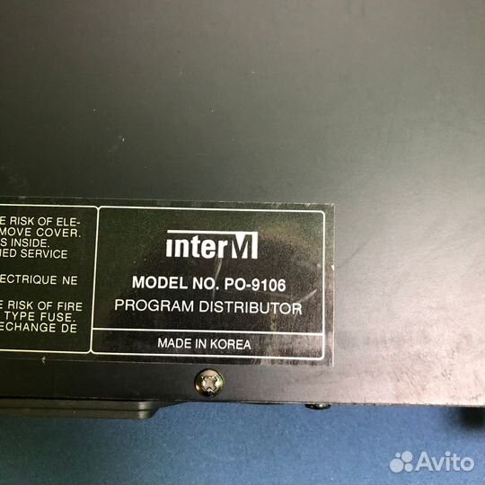 Система оповещения Inter M PO-9106/ PE-9103A