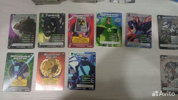 Карточки Черепашки ниндзя