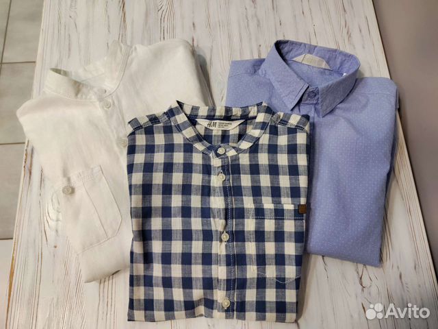 Рубашка для мальчика 140