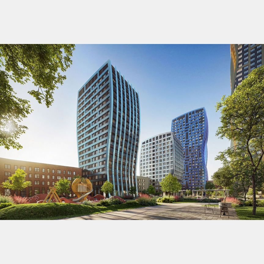 3-к. квартира, 64,4 м², 35/49 эт.