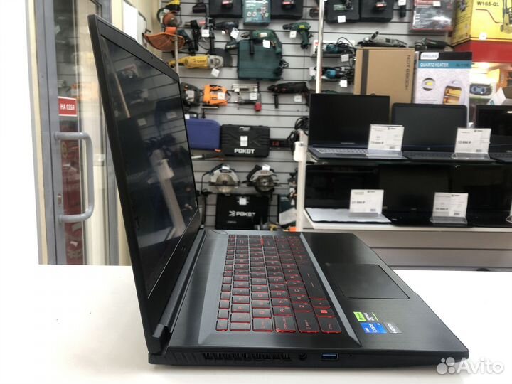 Игровой ноутбук msi gf63 rtx4060