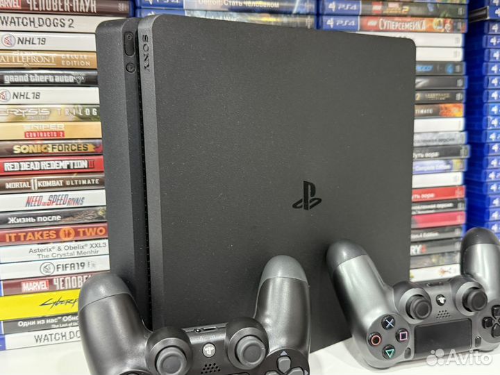 Sony PS4 Slim 3 Ревизия / Как новый