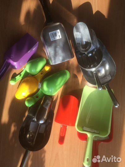 Совки для сыпучих продуктов