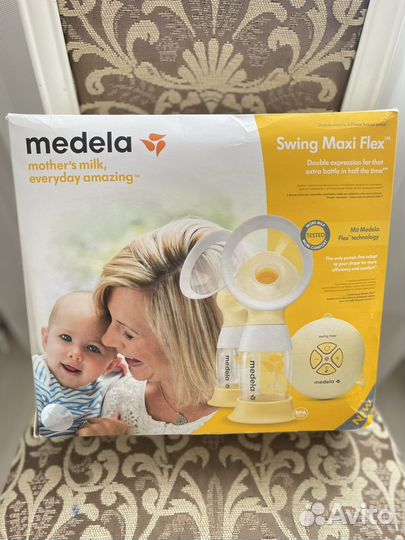 Молокоотсос medela swing maxi flex электрический
