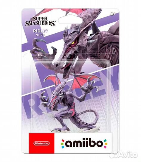 Amiibo. Фигурка Ридли / Ridley (Super Smash Bros