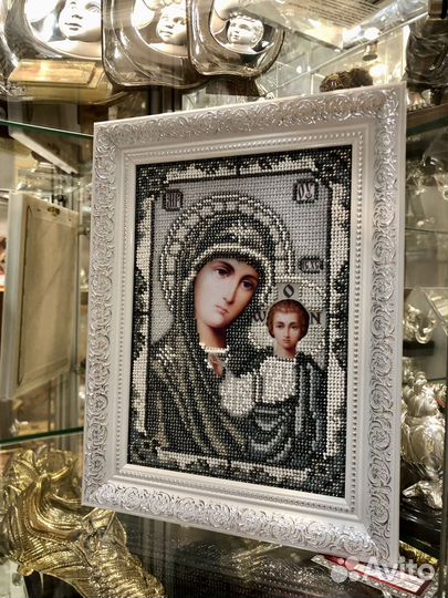 Икона бисером. Венчальная пара