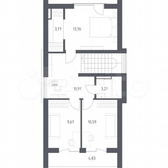 Дом 129 м² на участке 6 сот.