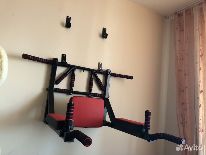 Турник 3 в 1 на стену