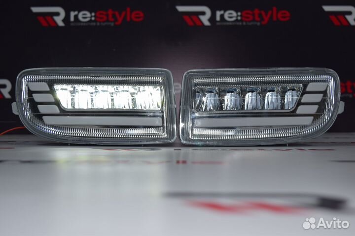 Туманки Toyota Land Cruiser 100 LED 3 Режима