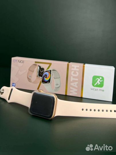 Apple watch 7 mini розовые41мм(Доставка) Смартчасы