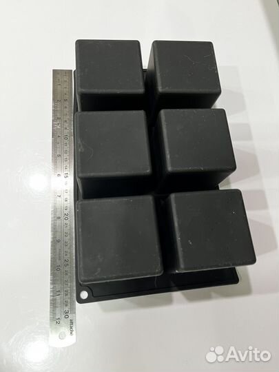 Силиконовая форма куб