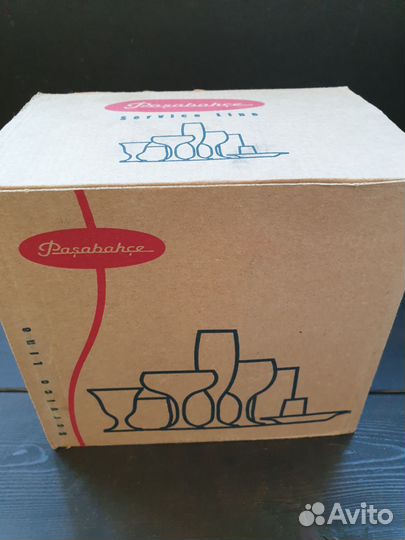 Стеклянные стаканы Турция, 300мл, 6 штук