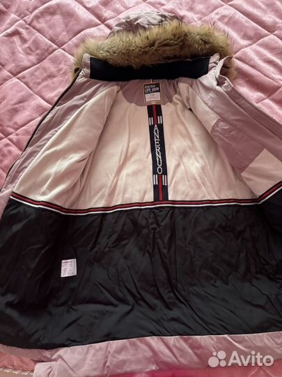 Пуховик для девочки 152
