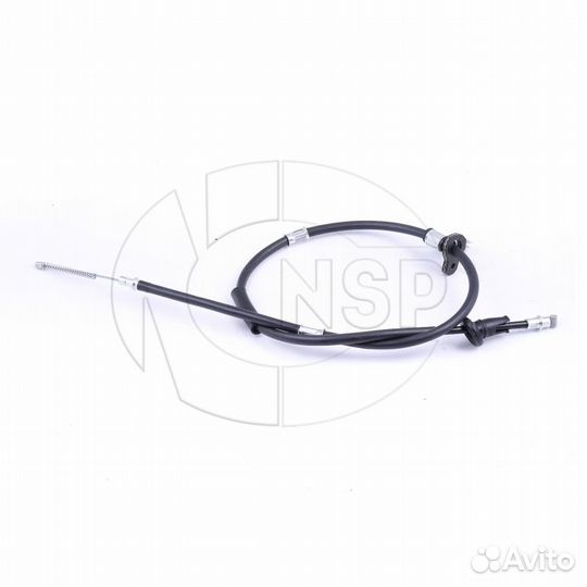 Трос стояночного тормоза левый hyundai accent