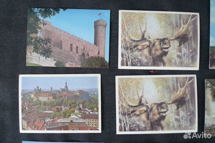 Подборка открыток 1979-1989 гг