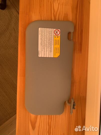 Солнцезащитный козырек на mitsubishi lancer 10