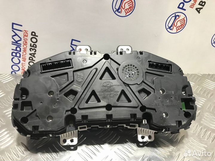 Панель приборов Hyundai Solaris 2