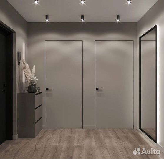 Скрытые двери invisible в наличии