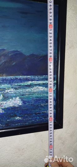 Картина маслом на холсте бу