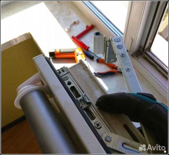 Ремонт окон. Ремонт дверей. Откосы. Остекление