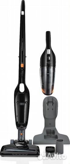 Вертикальный пылесос Gorenje SVC 144 FBK