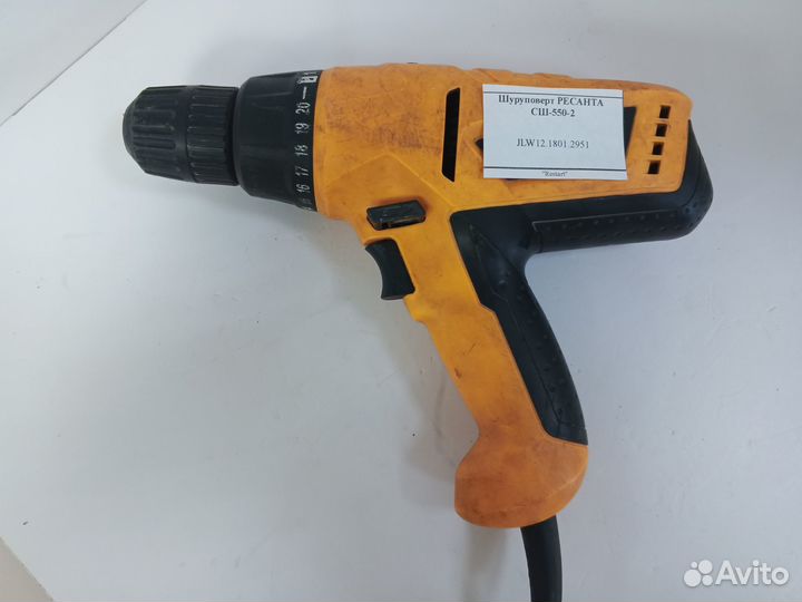 Шуруповерт ресанта сш-550-2