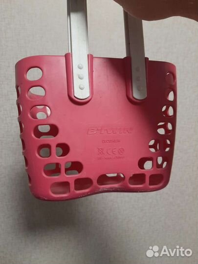 Колесики и корзинка на руль для велосипеда btwin