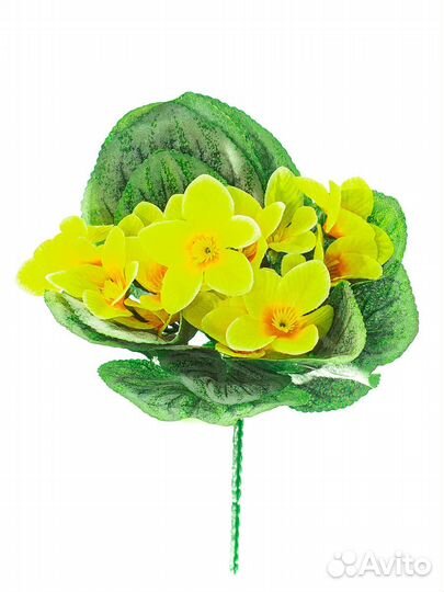 Цветок искусственный Фиалка букет х5 №95