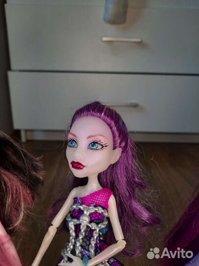 Кукла Монстер Хай киёми,призрачные,эбби с кроватью