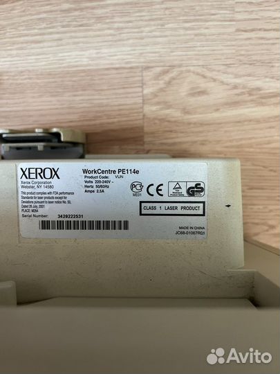 Принтер лазерный мфу xerox