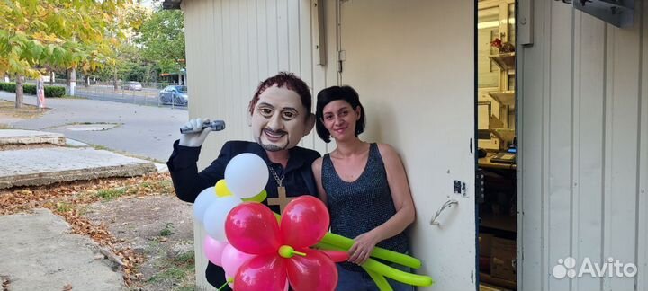 Ростовая кукла голова Стаса Михайлова