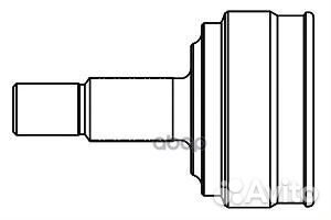 44011ST7J30 шрус наружный honda 801006 GSP