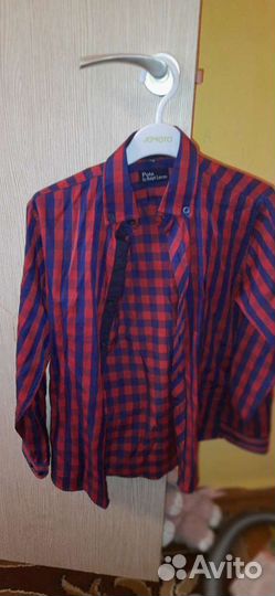 Рубашки и брюки пакетом на 9-11лет