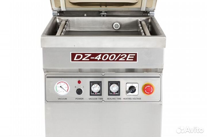 Вакуумный упаковщик DZQ-400/2E (нерж., газ)