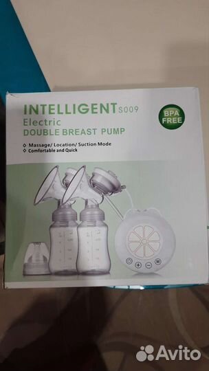 Молокоотсос электрический двойной