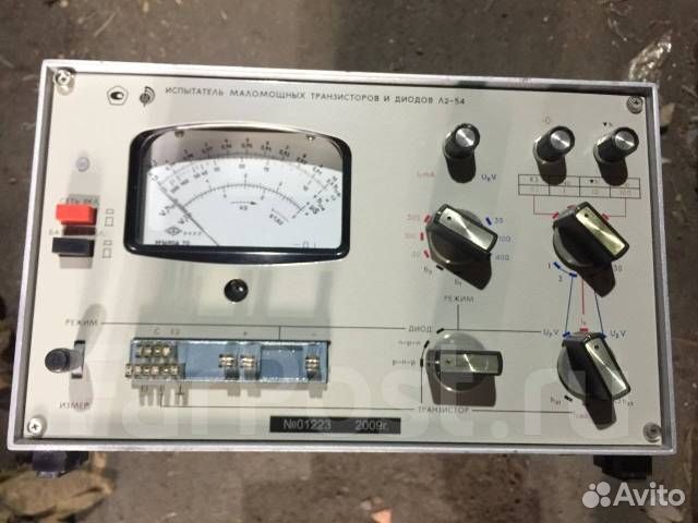 Испытатель маломощных транзисторов и диодов л2-54