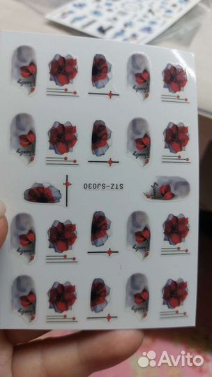 Наклейки для ногтей (слайдеры)