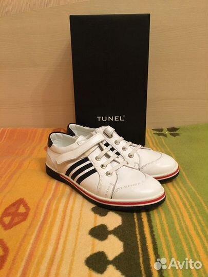 Кеды tunel, натуральная кожа, 35 раз. новые