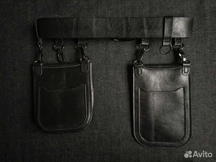 Портупея (ремень) с сумкой и подвесами
