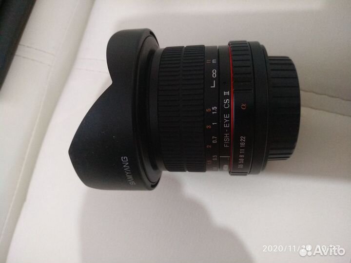 Объектив samiang 8mm