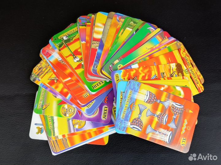 Карты Таро Египетское 78 карт 9 х 6 см