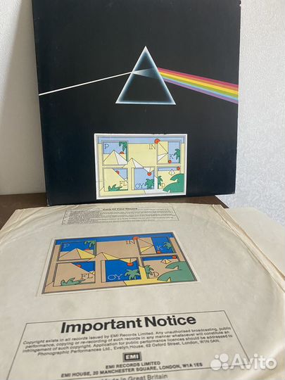 Pink Floyd и LED Zeppelin (LP, 1971, 1973, 1979)